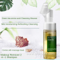 OEM/ODM Natural Green tea Face Cleanser Foam